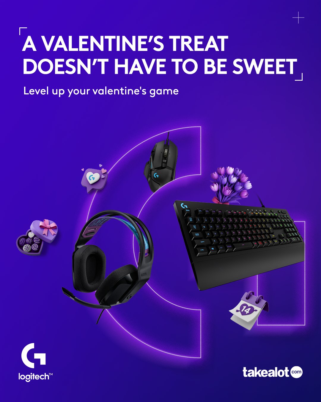 Logitech gaming campaign