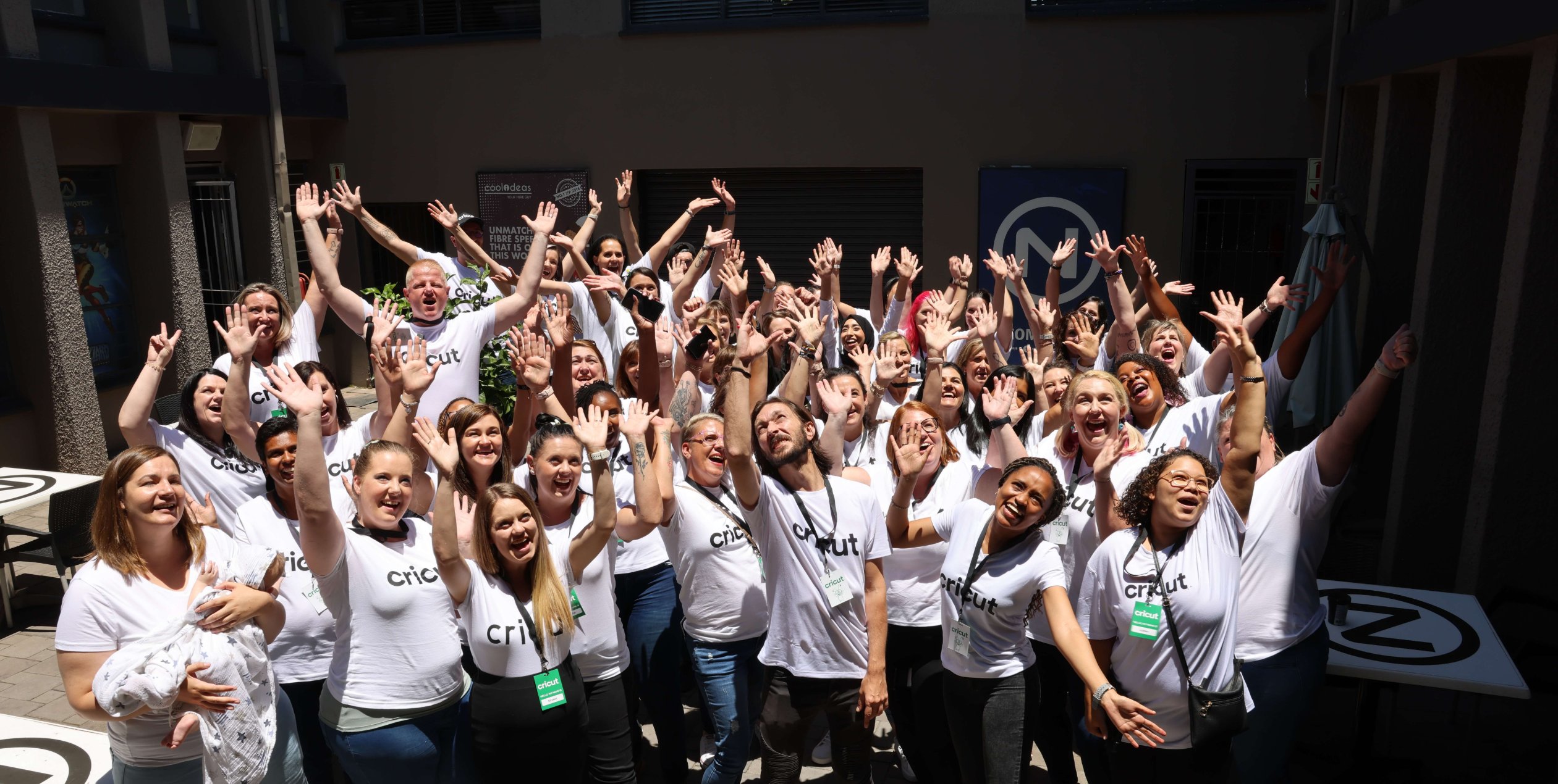 Cricut ambassador workshop group photo