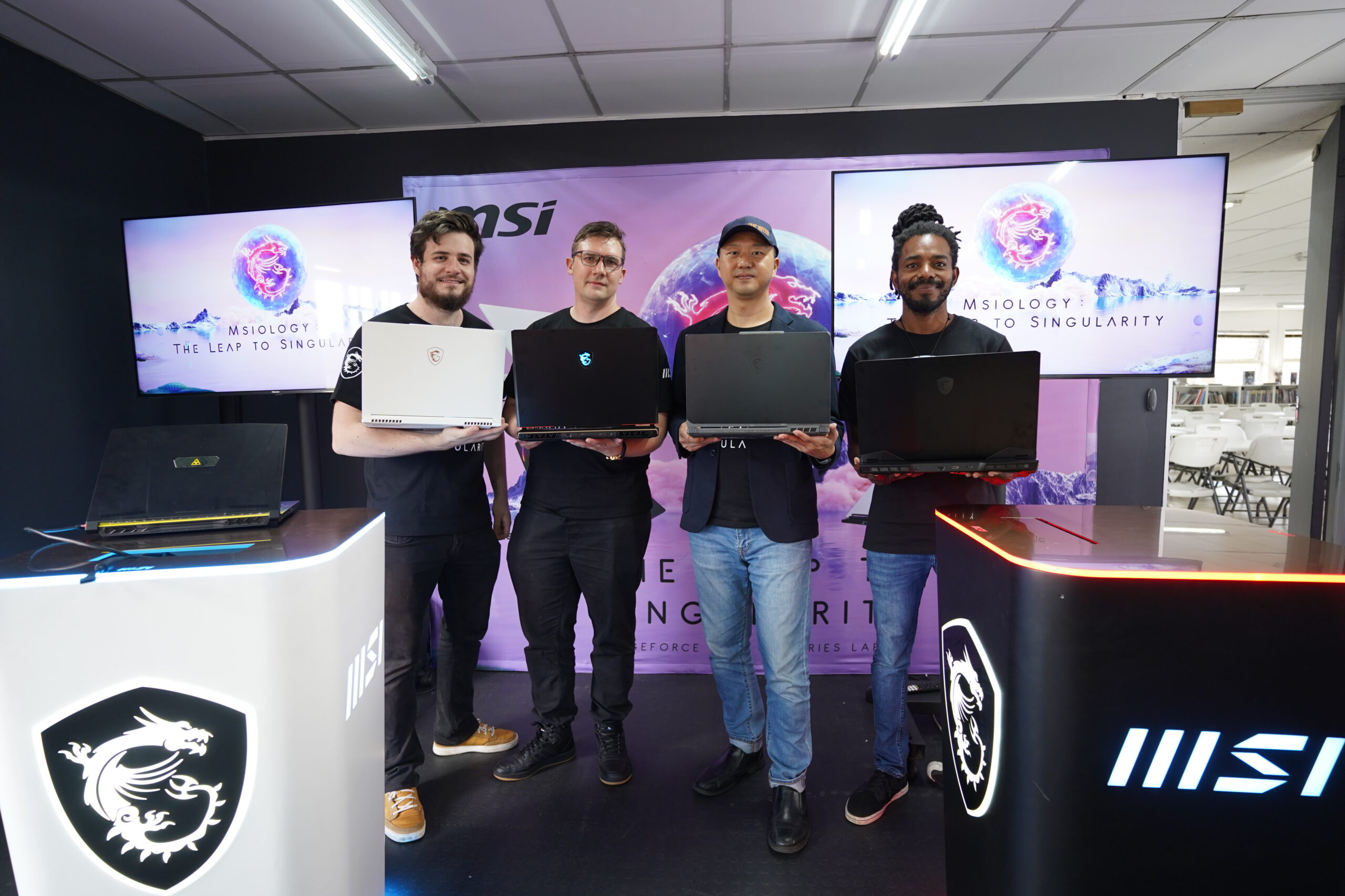 MSI product launch media production